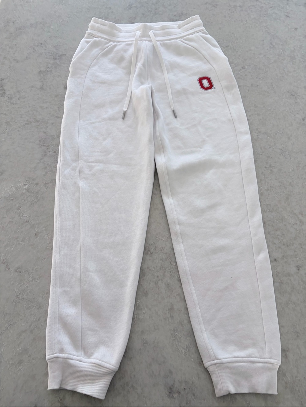 Lululemon Ohio State Buckeyes Scuba Jogger in White - Size 4